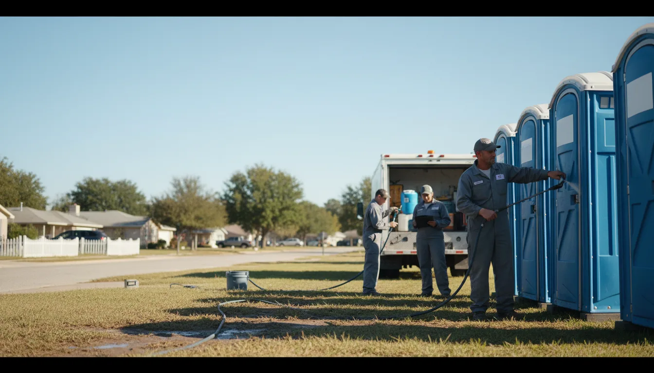 Long-Term Portable Toilet Rental in Halliday, ND near me